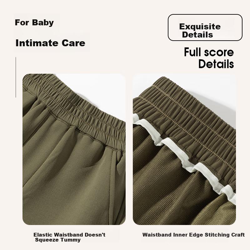 PEPCO Children's Sports Pants, 2026 Spring New Style, Girls' Lightweight Cargo Pants, Spring And Autumn Boys' Outdoor Waterproof Hiking Trousers