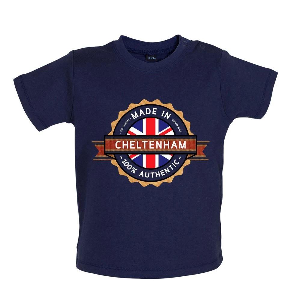 

Made IN Cheltenham - Kids Baby Kids Boys Girls Unisex T-Shirt / Bodysuit - City Village Born Love Live 110