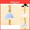 Breloc de pluș adorabil cu animal marin 12cm Rechin Balenă Delfin Drăguț Umplut