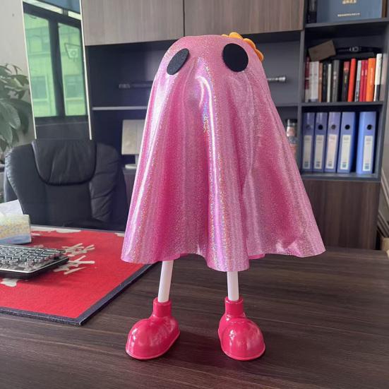 Ghost Wearing Cloak Ornament Halloween Haunted House Parties Themed Statue Multi-Functional Holiday Decor