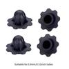 4x Chair Leg Covers Furniture Leg Feet Covers Scratchproof Replacement Leg Pads Chair Leg Caps for Barbecues Furniture