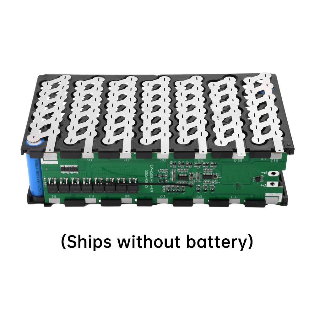 18V 11AH 81Slot 18611 Battery Case Set 81*18611 Holder For Electric Vehicles Battery Storage Box With 11S 11A BMS Welding Nickel