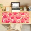 Cartoon Watermelon Mouse Pad Nonslip Locking Edge DeskMat PC Laptop Accessories Rubber Office Keyboard Large Game XXL Carpet