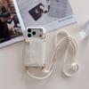 Crossbody Zipper Wallet with Card Holder Phone Case for IPhone Air 17 14 11 Pro Max 13 12 16 15 Plus Ring Stand Leather Cover