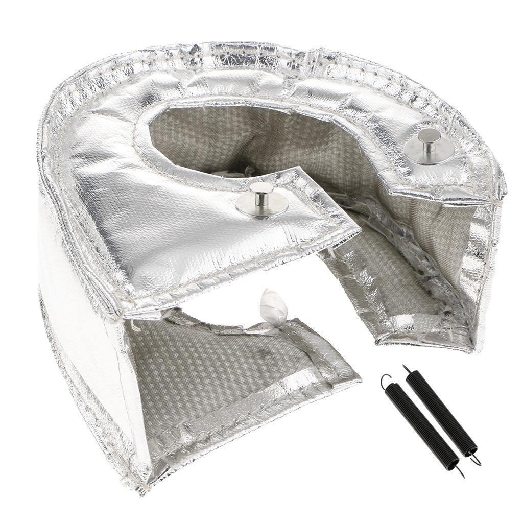 T4 Titanium Turbo Blanket Heat Shield Turbocharger Cover Wrap