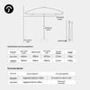 Yunpo Outdoor Portable Stall & Camping Shade Umbrella