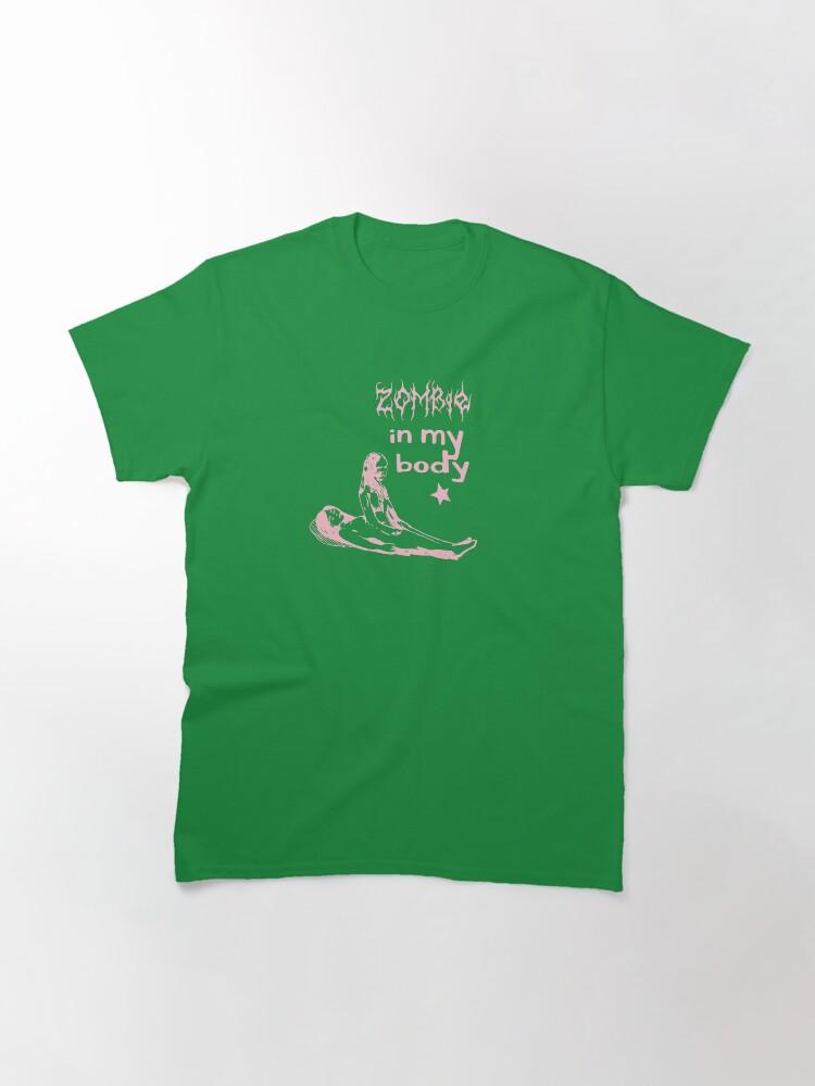 Zombie In My Body from Maggots for Brains - PINK Classic T-Shirt