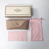 Pu Leather Soft Bag Full Set Of Glasses Case Fashion Sunglasses Sunglasses Leather Glasses Bag Packaging Box