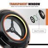 For Harley Sportster 883 Low XL883L 2005-2010 Clear Derby Cover Sportster 1200 Custom XL1200C Roadster XL1200CX XL883N XL1200NS