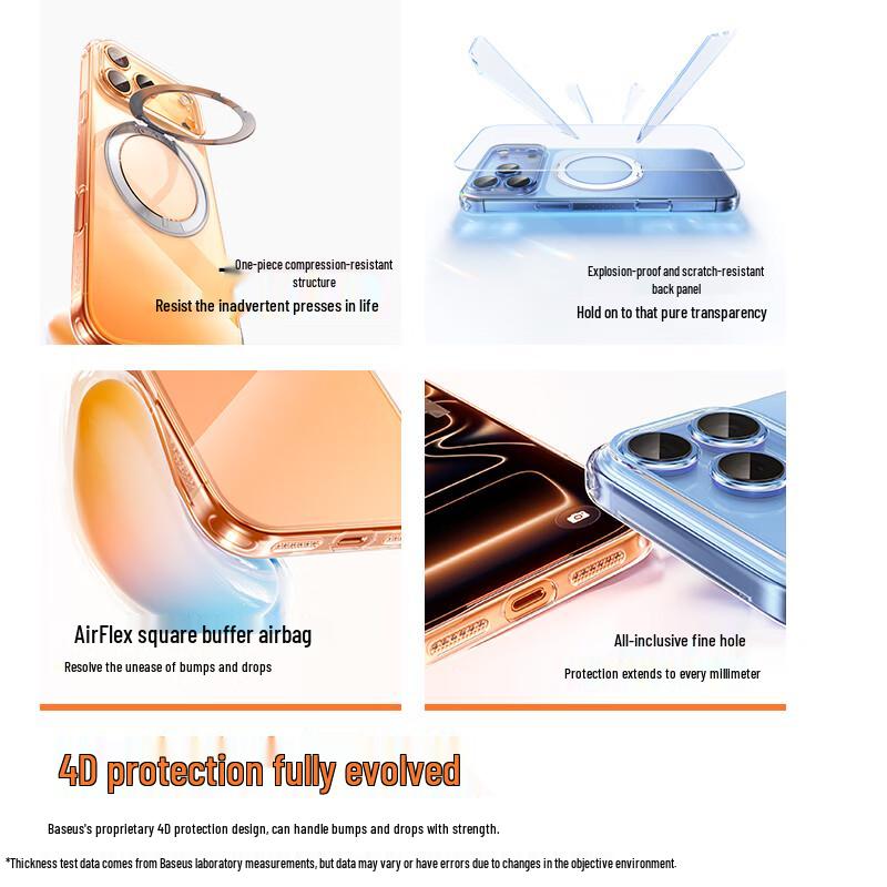 Baseus Rotating Magnetic Stand Phone Case for iPhone