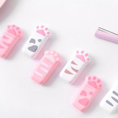 Cat Paw Correction Tape High Value Creative Cute Girl Net Red Correction Tape Cat Students Special Correction Tape