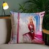 N-Nicki Minaj Rosa F-Freitag Kissenbezug Sofa Kurzer Plüsch Beidseitiger HD-Druck Zimmer Homeoffice Geschenk Kissenbezug