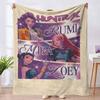 Flannel Blanket Witch Hunter K-Pop Series 4 Blankets Nap Blanket Autumn And Winter Flannel Blanket Can Be Connected To Jit