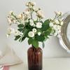 12 Head Artificial Peony Flower Bouquet Realistic Faux Silk Peony Floral Arrangement for Home Wedding Table Decoration