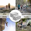10pcs Outdoor Emergency Blanket Waterproof Space Curtain Foil Thermal Blanket 130x210cm Silver