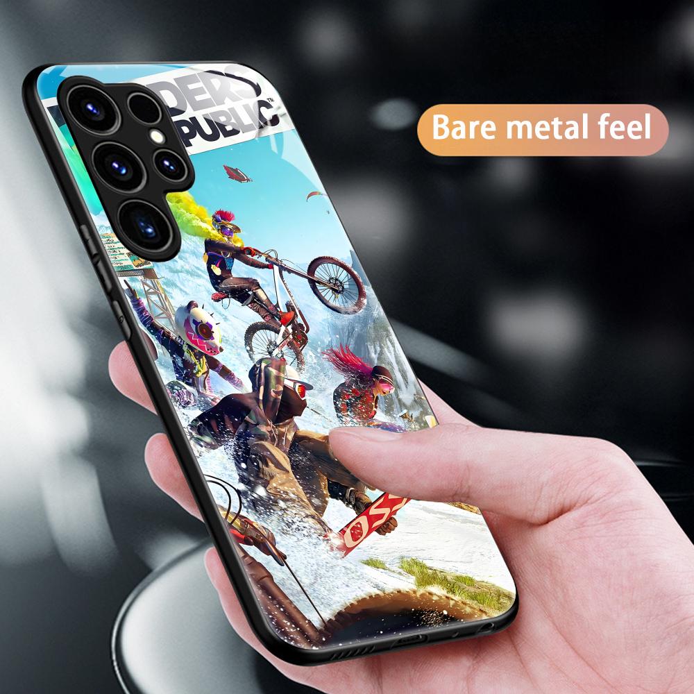 hot game R-Riders R-Republic Phone Case For Samsung S26 S25 S24 S23 S22 S21 Plus Ultra Note20 Glass Magnetic Case