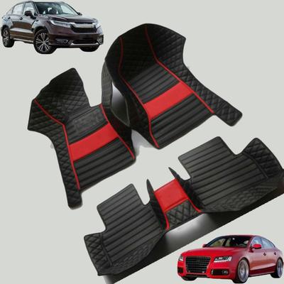 PU-leather Waterproof Custom Car Floor Mats For KIA Cadenza K7 Auto Carpets Coche Liners