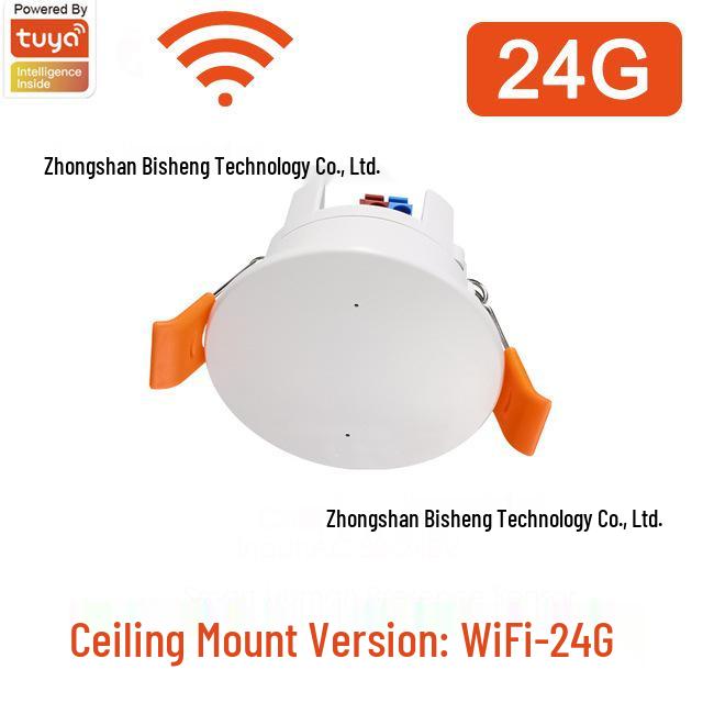 Tuya Smart 5.8GHz WiFi Motion Sensor Radar for Real-time Human Detection