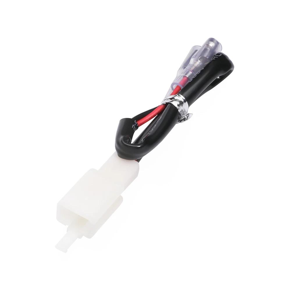 

License Plate Light Wire Harness Plug Wiring Connector For Kawasaki Z125 Z250 Z300 Z400 NINJA 300 400 650 ZX-6R ZX-10R ZX-14R Wre Plug