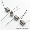 10 stuks 1,4 mm Draad 304 Roestvrij Staal Rechtsdraaiende Torsieveer 3/6/9 Wikkelingen 60-180 Graden Corrosiebestendige Torsieveer
