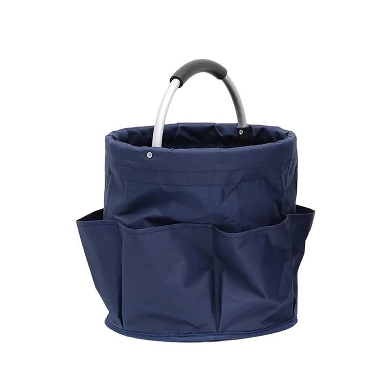 Portable Picnic Basket Outdoor Beach Basket Portable Foldable Storage Toiletries Bag Shower Basket Home Shopping Basket YLE351
