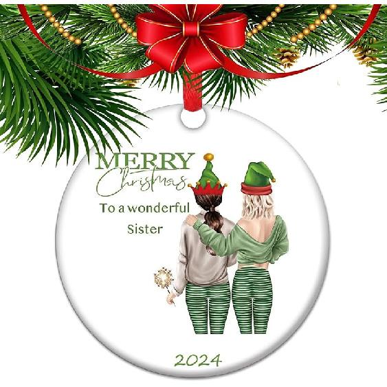 Son-in-Law Ceramic Ornament from Mother-in-Law, Christmas Ornament Keepsake Gift, Wedding Gift to The Groom