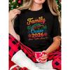 One-Piece New Year'S Fashion Family Cruise 2026 Printed Women'S Round Neck Short Sleeve T-Shirt | Casual Spring/Summer Wear,