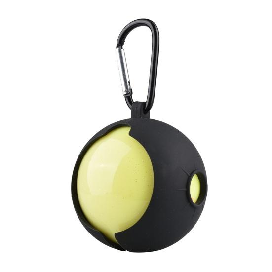 Yousheng Silicone Golf Ball Cover with Carabiner, Portable Standard Golf Ball Holder, Golf Ball Carrier Protective Sleeve, Golf Accessories, Gift for