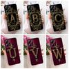 Clear For Xiaomi Poco X5 Pro 5G Case Luxury Crown A-Z Letters 2D Flat Pattern Soft Casing For Poco X5Pro 5G 22101320G 22101320I