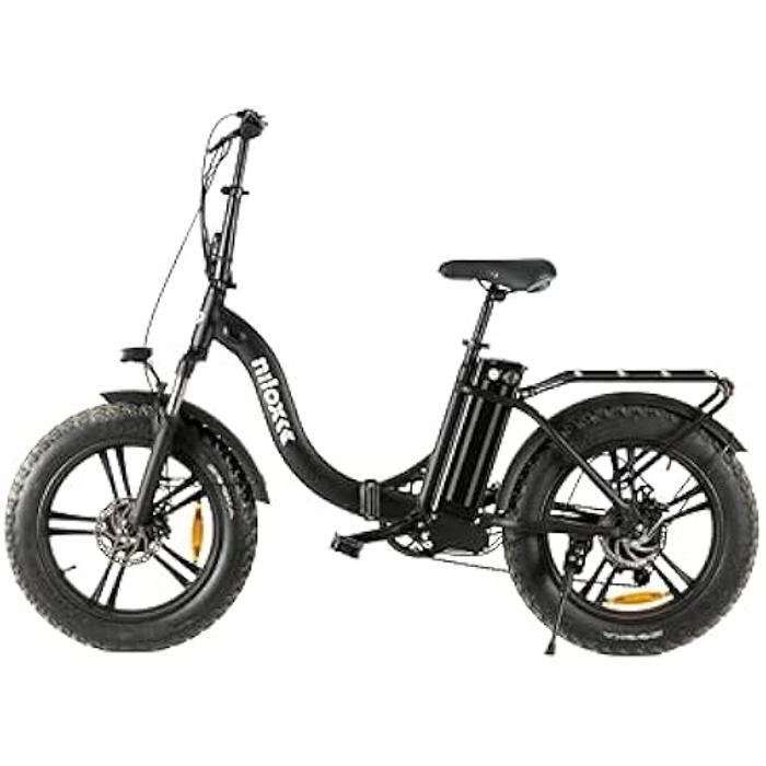 Elektrokolo - NILOX - X9 - 250 W - 20 palců - 25 km/h - Černá