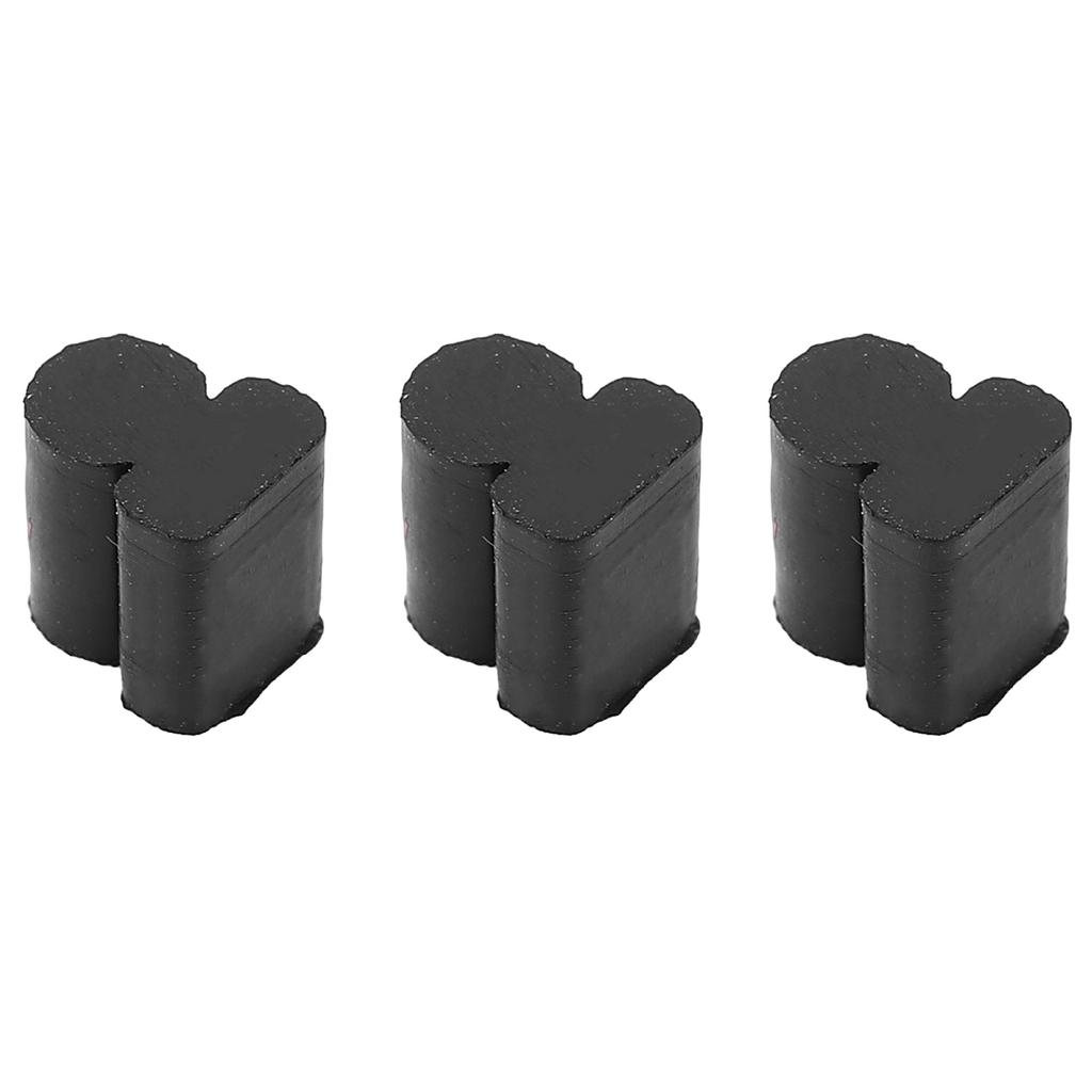 3Pcs Valve Rotor Bumper Rubber Buffering Stop Instrument Accessory Set Kit for French Horn