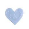 1PCS Heart Type Coaster Display Stand Resin Epoxy Casting Mold Silicone Coaster Holder Mould