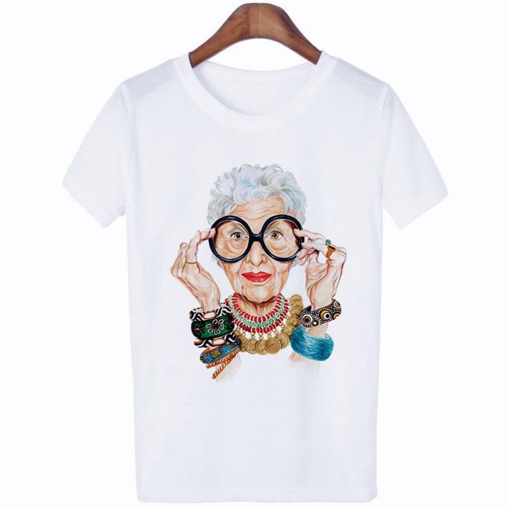 

Large Size Women Summer Print Cartoon Art T-shirt Loose Casual Harajuku Streetwear Short Sleeve O-Neck Female T-shirt Tops S