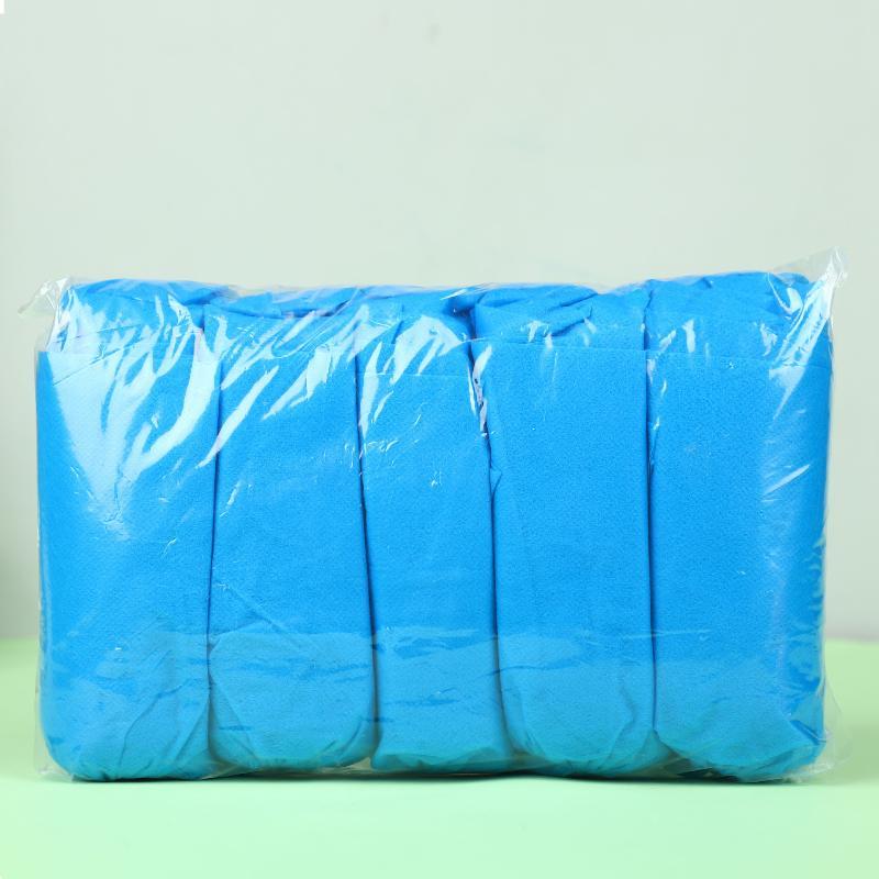 100Pcs Disposable Non Slip Shoe Covers Dust Proof Foot Coverings for Computer Room Data Center Clean Workshop Use