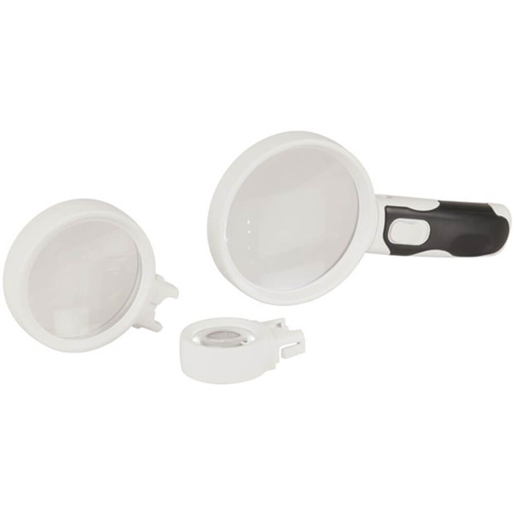 Loupe LED Portative avec Trois Lentilles