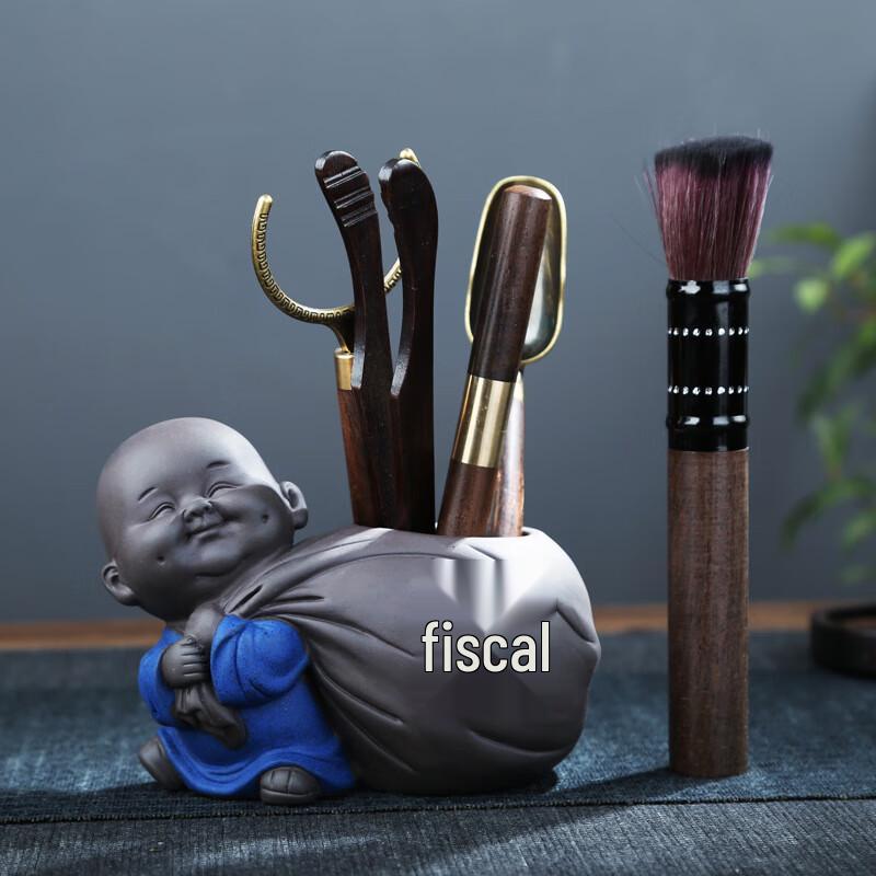 Zisha Tea Ceremony Lucky Six Gentlemen Ornament