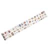 Retro Coffee-Themed Mini Journal Tape Set