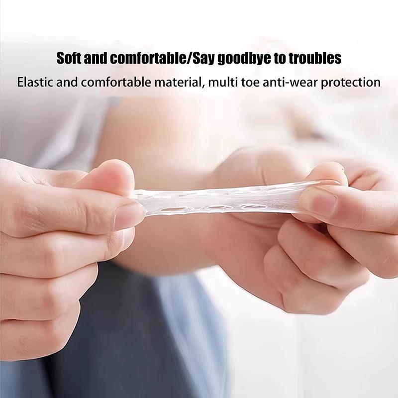 30Pcs/set Silicone Toe Protectors Women High Heels Anti-Friction 6 Big & 24 Little Toe Covers For Blisters & Pain Relieve