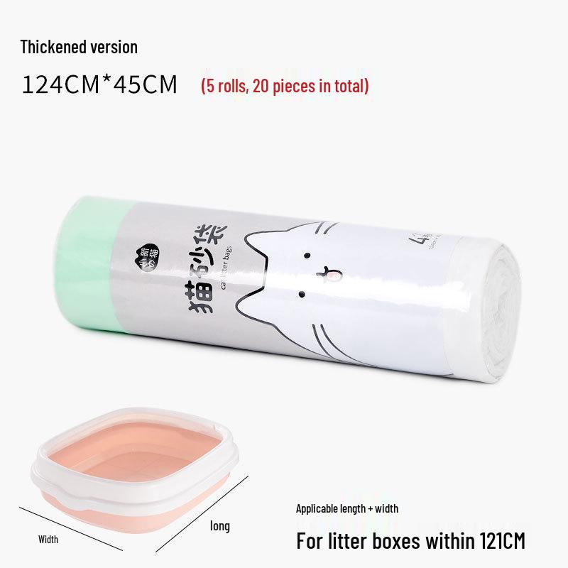 Απορρίψιμες Σακούλες Καθαρισμού & Σακούλες με Κορδόνι για Άμμο Γάτας