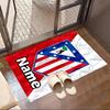 Custom Name Personalized Atletico Madrid Print Carpet, Versatile Home Decor Rug, for Playroom, Apartment, Balcony, Entryway, Hallway Gift
