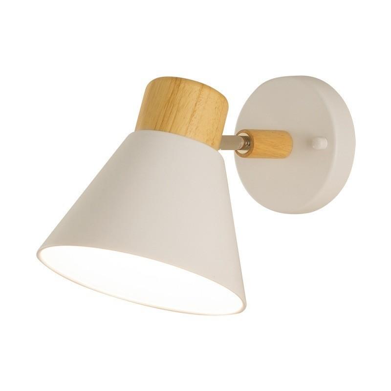 Modern Nordic Iron Wall Lamp With Led Warm Light For Bedroom And Living Room Decor