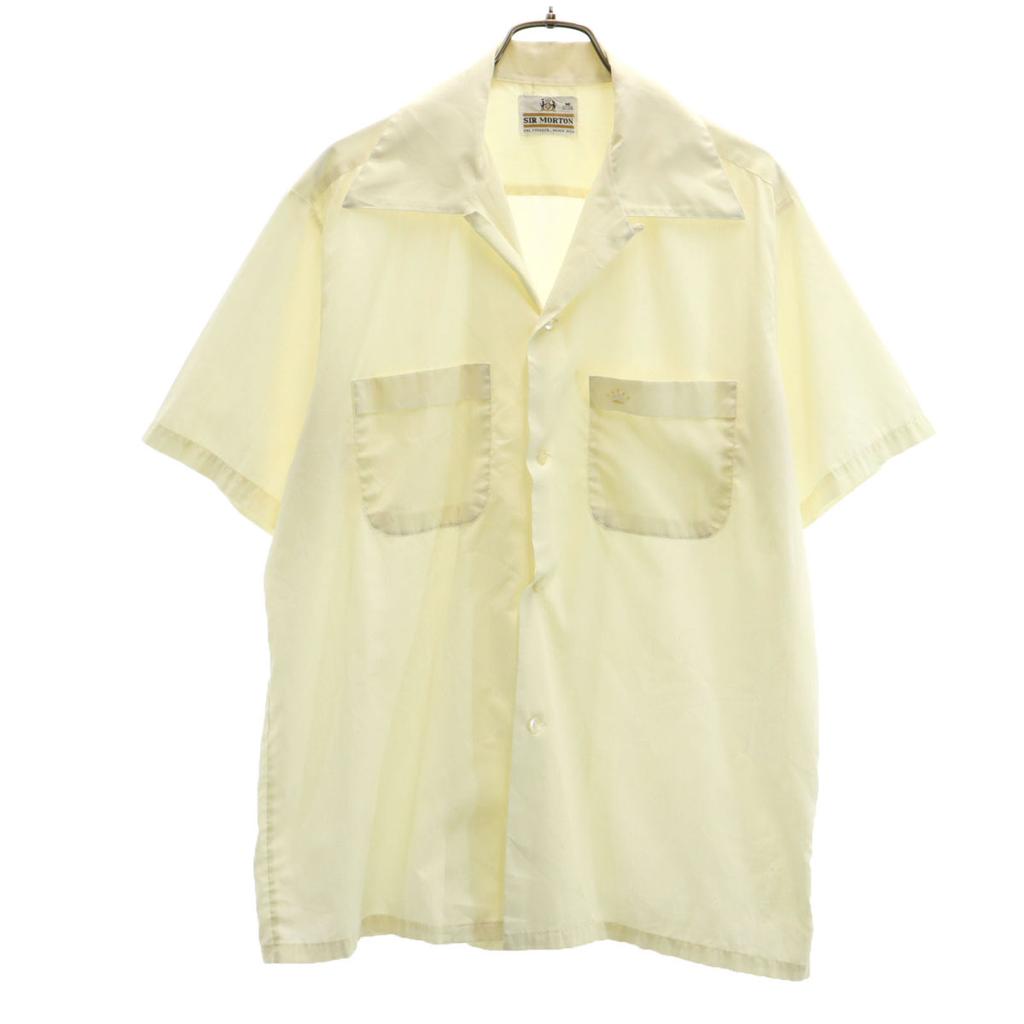 SIR MORTON 60s vintage Short sleeve Open collar shirt M Generation Men's Used