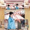 Luo Yunxi Leo HD Poster Doppelbettwäsche-Set TV The Immortality Chu Wanning Drama-Standbilder Einzelzimmer Student Strick026