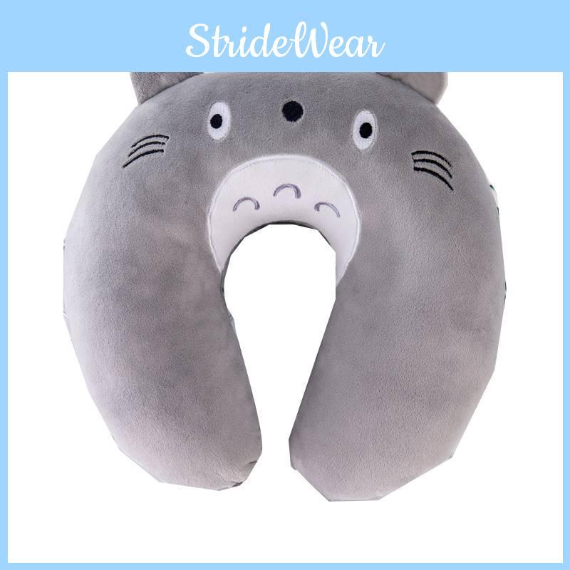 Cartoon Totoro U Shape Pillow For Office Rest Napping With Polyester Fiber Fill