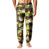 Heren Kerstprint Thermische Pyjamabroek voor Herfst Winter