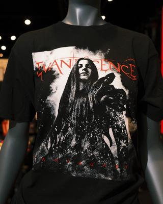 Evanescence Sanctuary Gothic Rock Grupės Muzikos Gerbėjo Marškinėliai