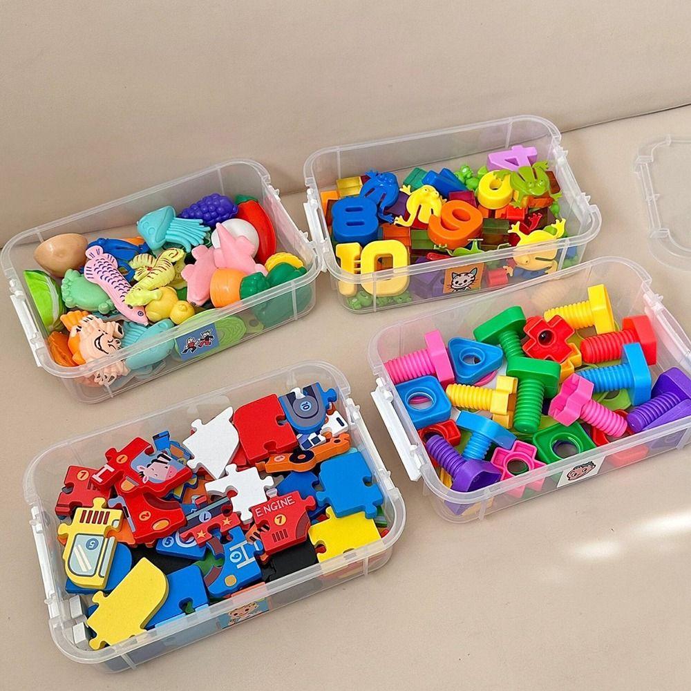 1Pcs Drawer Table Makeup Organizer Box 4 Layers Jewelry Container Bins New Desk Storage Organizer