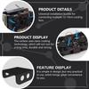 HOMSFOU Cooling Fan Mounting Buckles for PC Graphics Card Fan Improved Cooling Computer Accessories 4-Pack 12-14cm Fans, Brackets, Efficiency,
