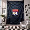 Lyon FC Wall Tapestry Home Decor Wall Hanging Cloth for Bedroom Living Room Background