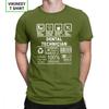 Dental Technician T Shirts Mens Dentist Plus Size Clothes Short Sleeve Vintage TShirts Crew Neck 100 Cotton Tees Plus Size